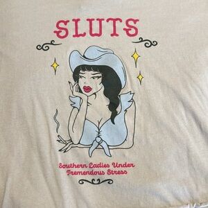 SLUTS crop top